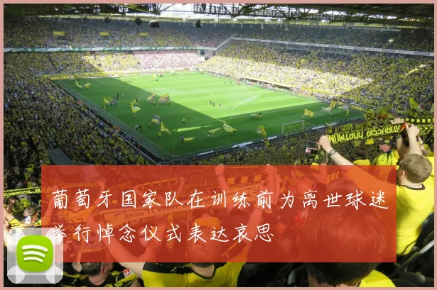 葡萄牙国家队在训练前为离世球迷举行悼念仪式表达哀思
